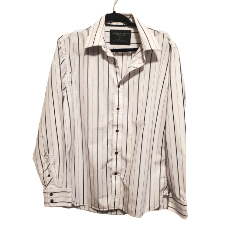 American Eagle Men's Dress Shirt Size Large